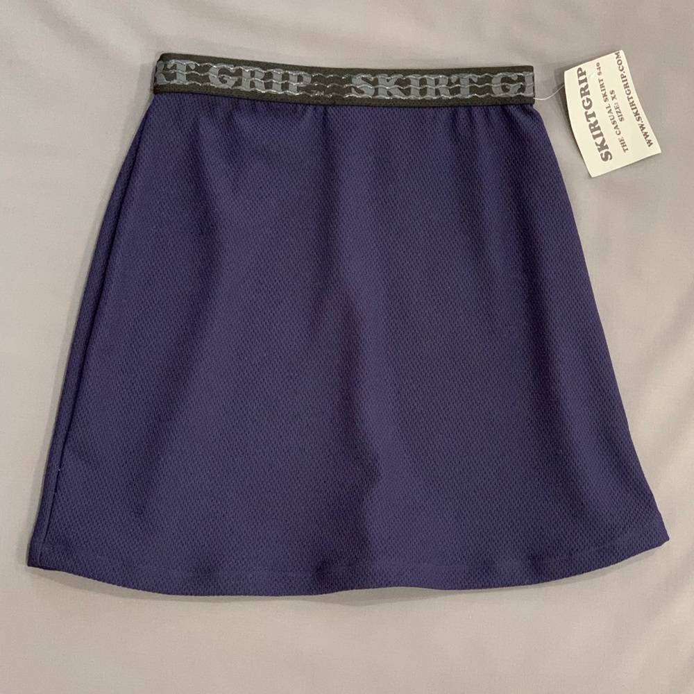 Skirt Grip - The Knit Skirt - navy blue mesh